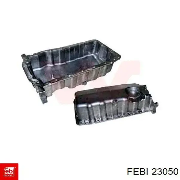 Compre 23050 Febi Panela de óleo de cárter do motor