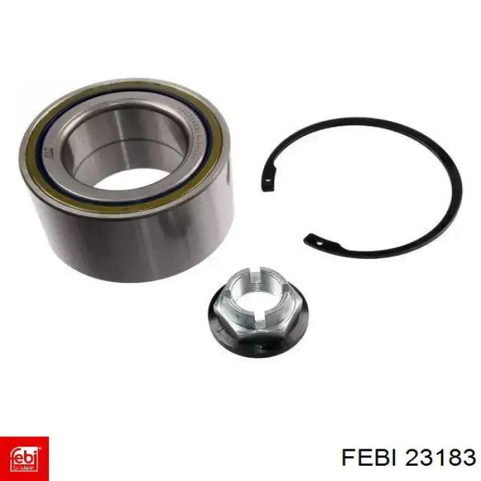Compre 23183 Febi Rolamento de cubo dianteiro