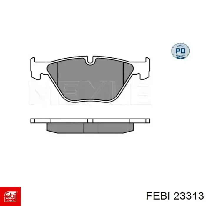 Compre 23313 Febi Braço oscilante inferior esquerdo/direito de suspensão dianteira