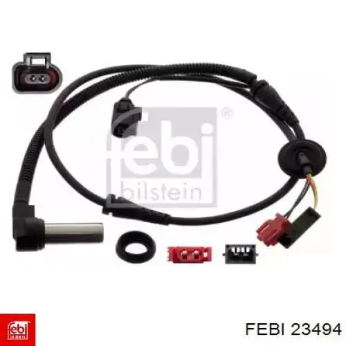 Compre 23494 Febi Sensor dianteiro de ABS