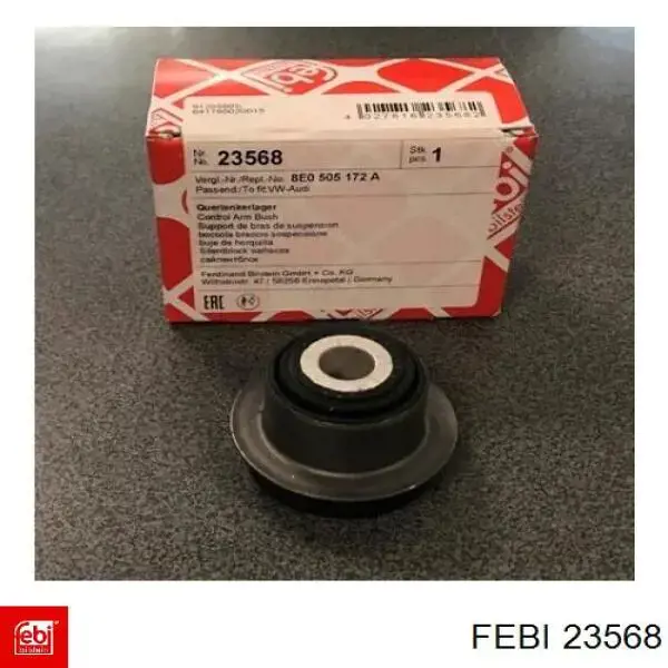 Compre 23568 Febi Bloco silencioso do pino de apoio traseiro