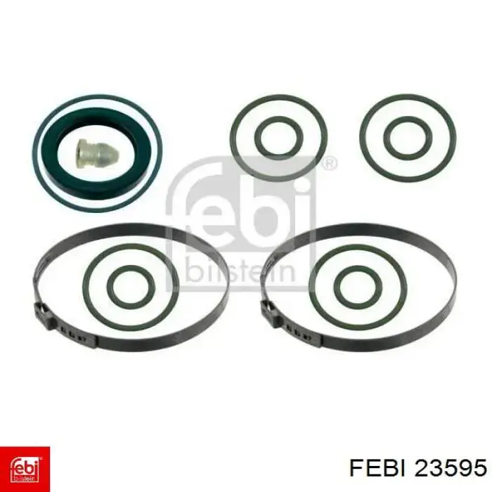 Kit de reparação da cremalheira da direção (do mecanismo), (kit de vedantes) Febi 23595 preço, a partir de 39,66 USD