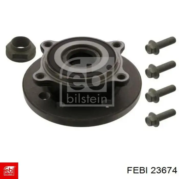 Compre 23674 Febi Coxim (suporte) dianteiro de motor