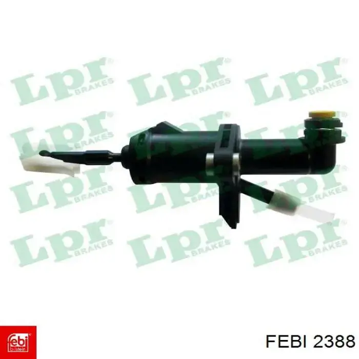 Coxim de transmissão (suporte da caixa de mudança) 2388 Febi