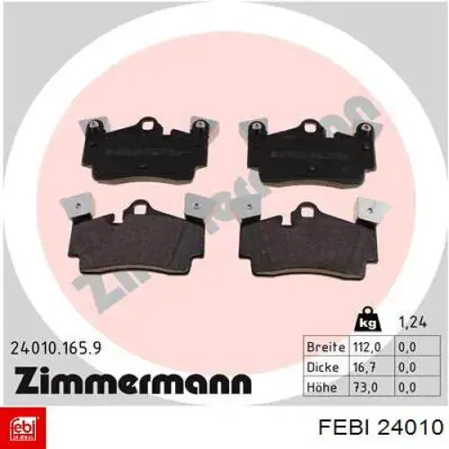 Compre 24010 Febi Vedante de tampa de válvulas de motor