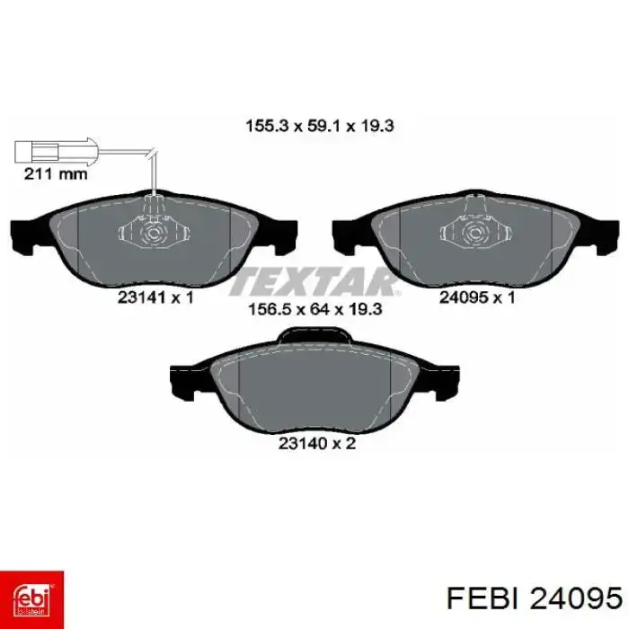 Compre 24095 Febi Vela de incandescência