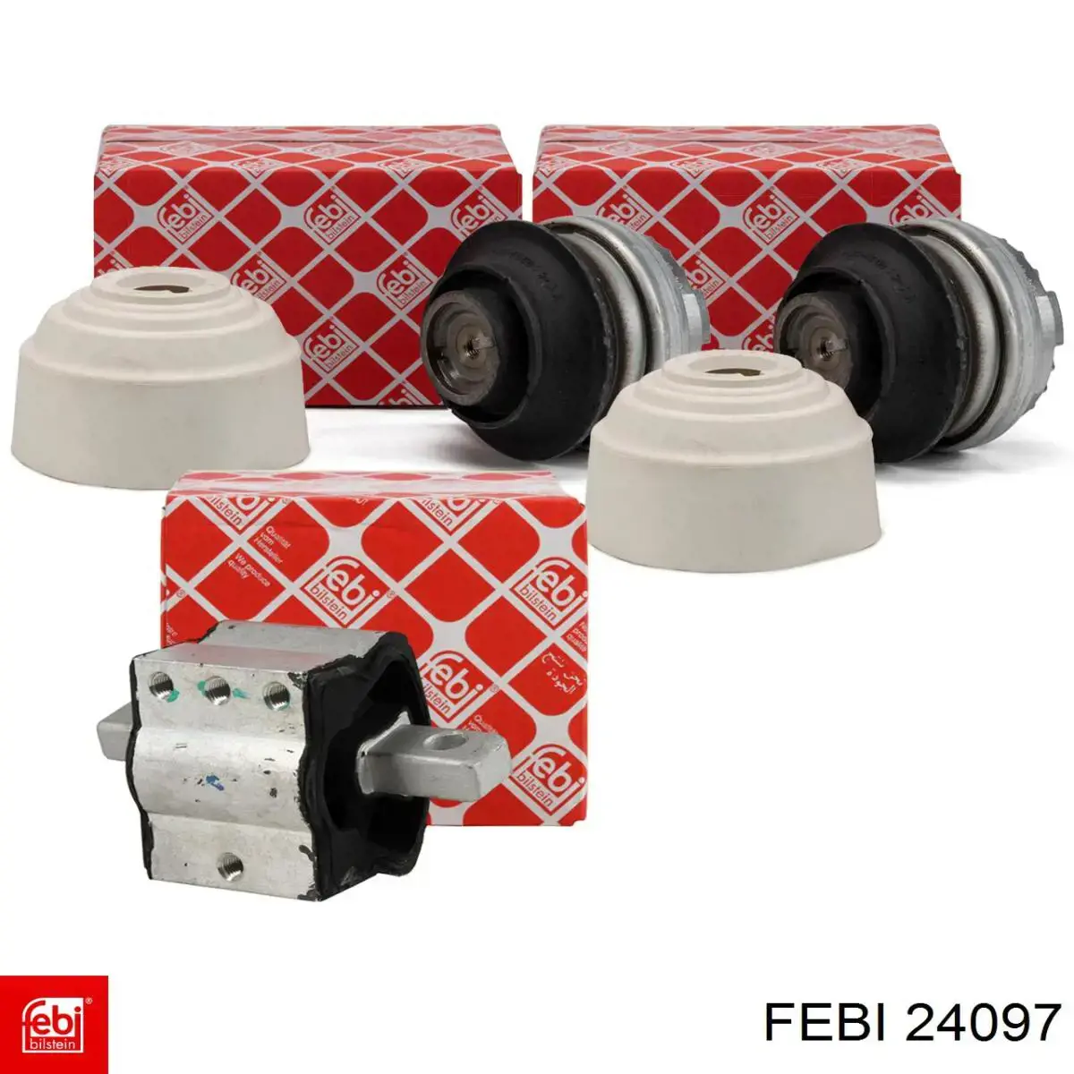 Compre 24097 Febi Coxim (suporte) direito de motor