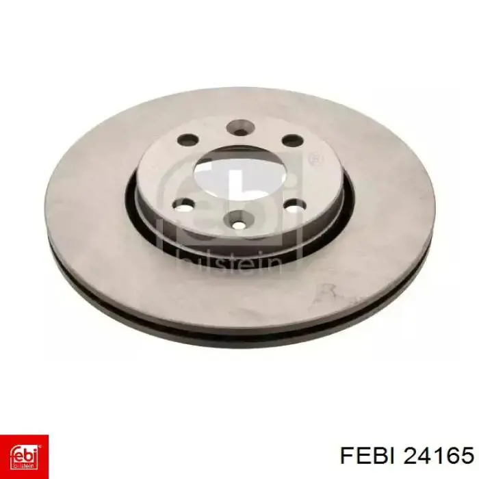 Compre 24165 Febi Disco do freio dianteiro