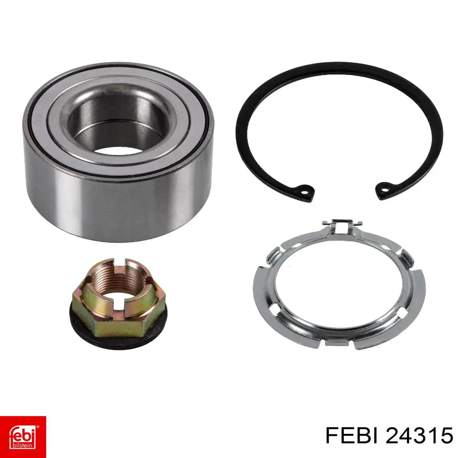Rolamento de cubo dianteiro Febi 24315 preço, a partir de 35,12 USD