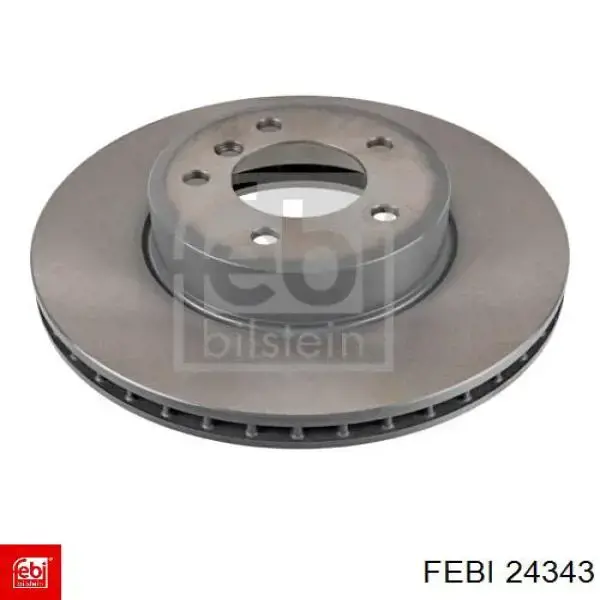 Compre 24343 Febi Disco do freio dianteiro