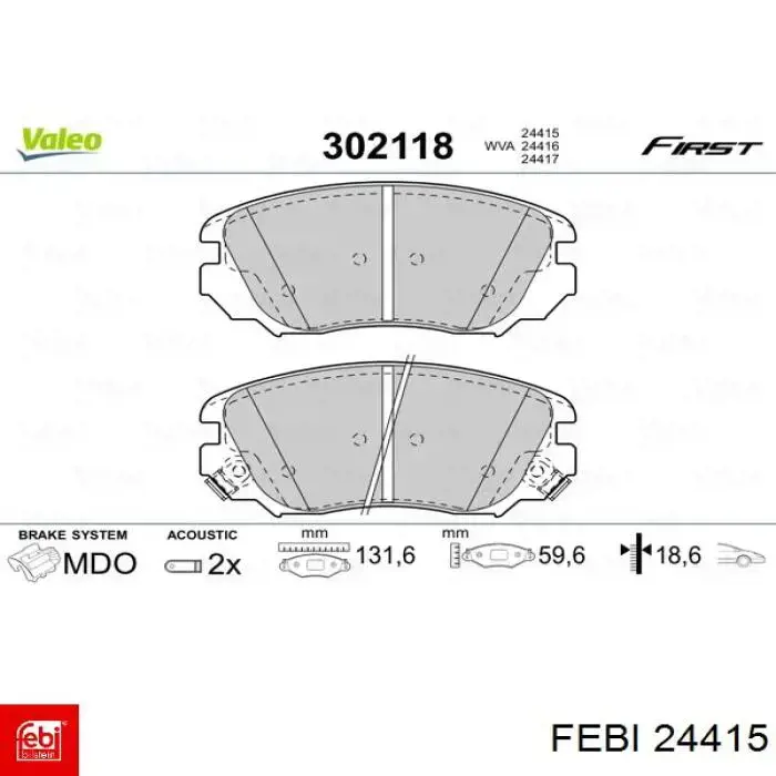 Compre 24415 Febi Filtro de salão