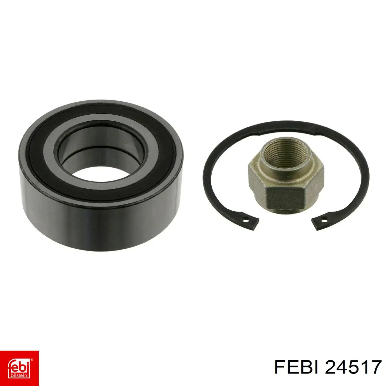 Rolamento de cubo dianteiro Febi 24517 preço, a partir de 26,92 USD