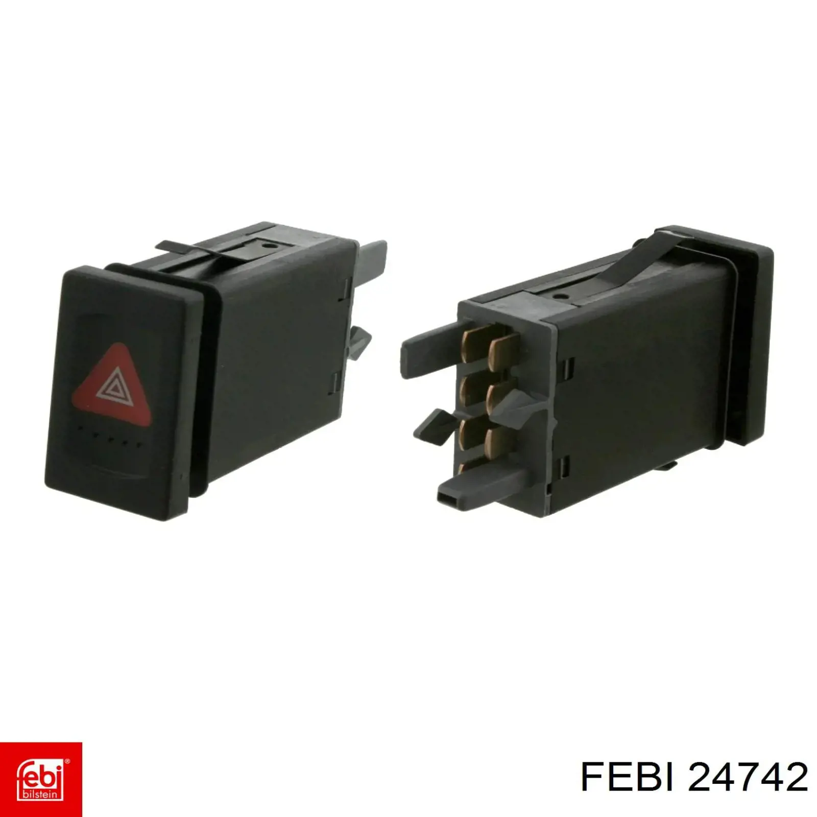 Botão de ativação do sinal de emergência Febi 24742 preço, a partir de 25,36 USD
