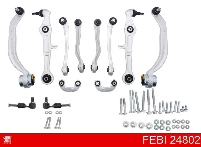 Kit de braços oscilantes de suspensão dianteira Febi 24802 preço, a partir de 279,69 USD