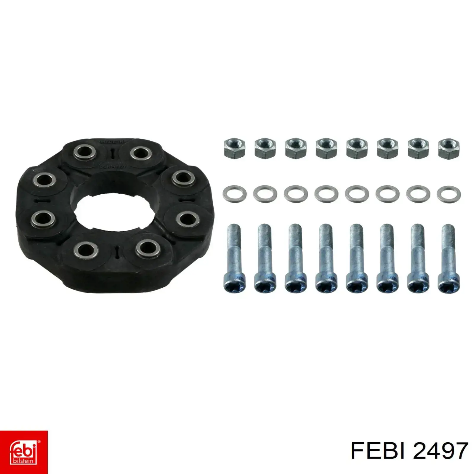 Compre 2497 Febi Bloco silencioso (coxim) de viga dianteira (de plataforma veicular)