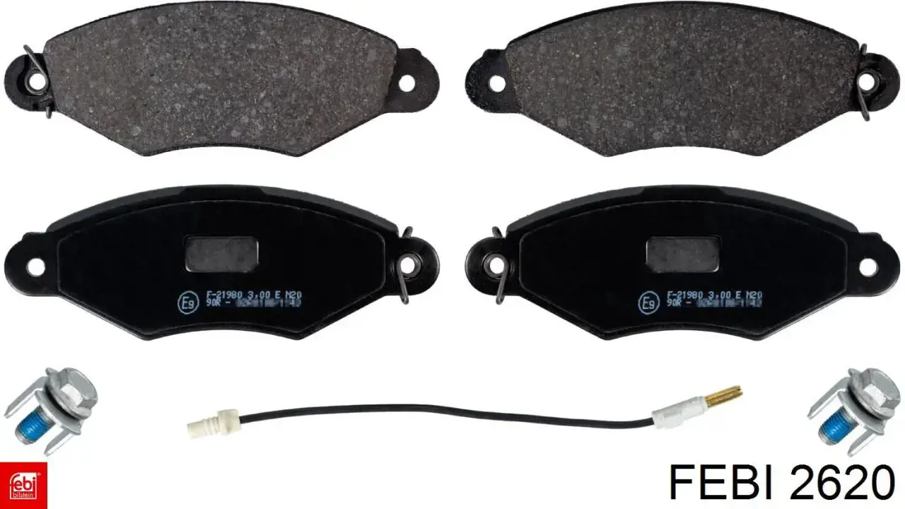 Suporte de esfera inferior Febi 2620