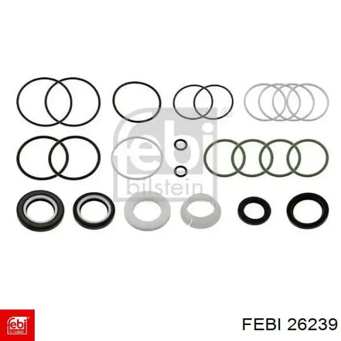 Kit de reparação da cremalheira da direção (do mecanismo), (kit de vedantes) Febi 26239 preço, a partir de 52,23 USD