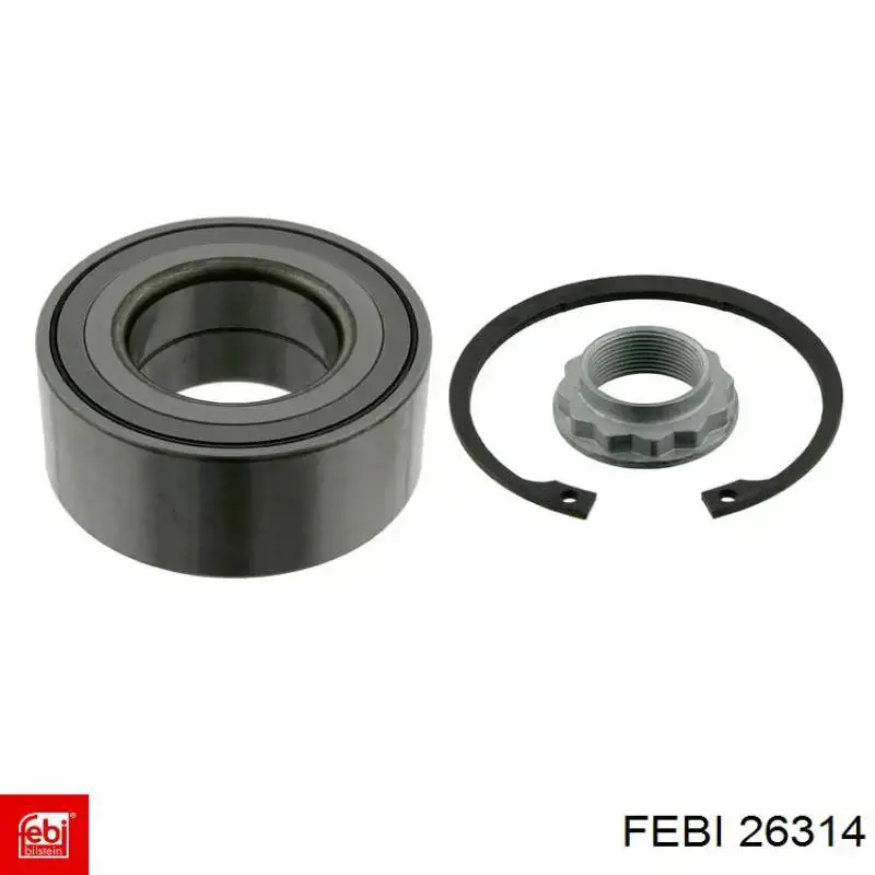 Rolamento de cubo traseiro Febi 26314 preço, a partir de 39,37 USD