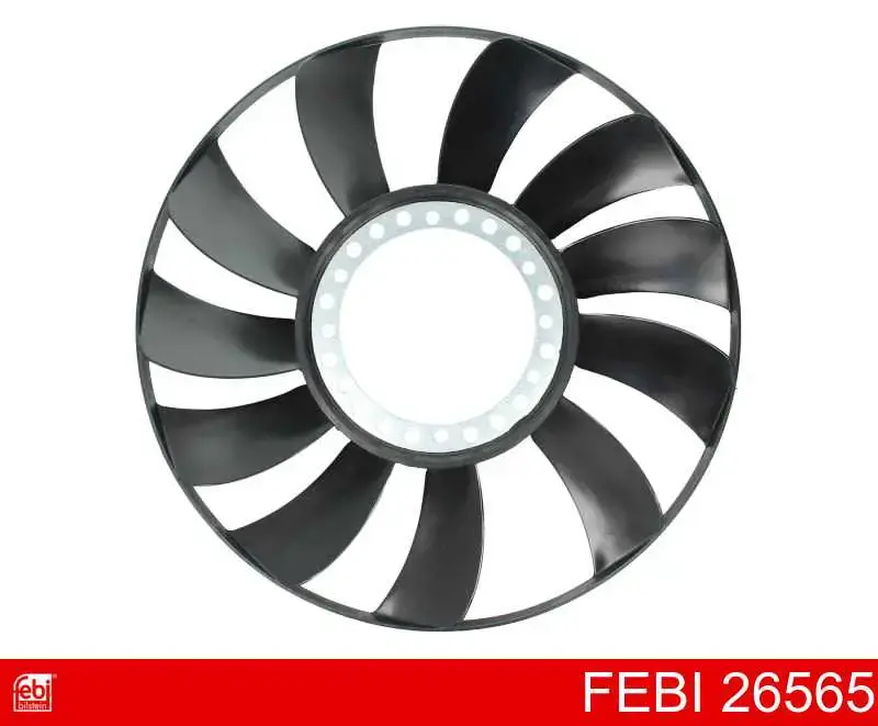 Ventilador (roda de aletas) do radiador de esfriamento Febi 26565 preço, a partir de 21,89 USD
