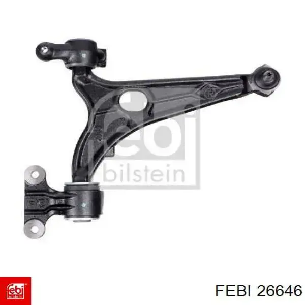 Compre 26646 Febi Braço oscilante inferior direito de suspensão dianteira