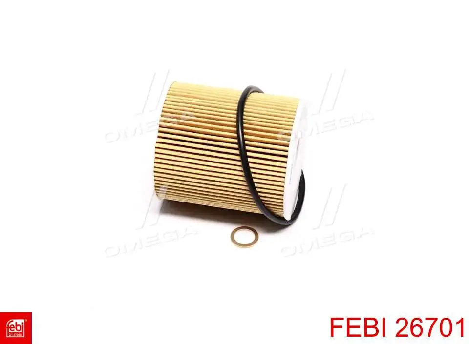 Filtro de óleo Febi 26701 preço, a partir de 6,52 USD