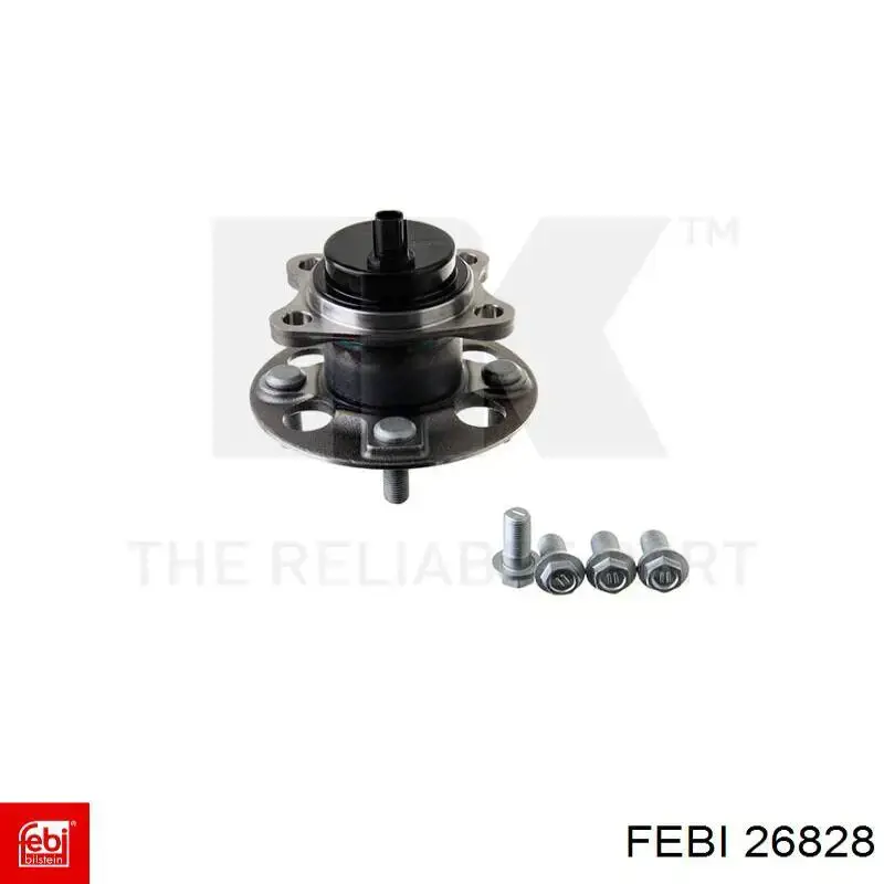Compre 26828 Febi Porca de roda