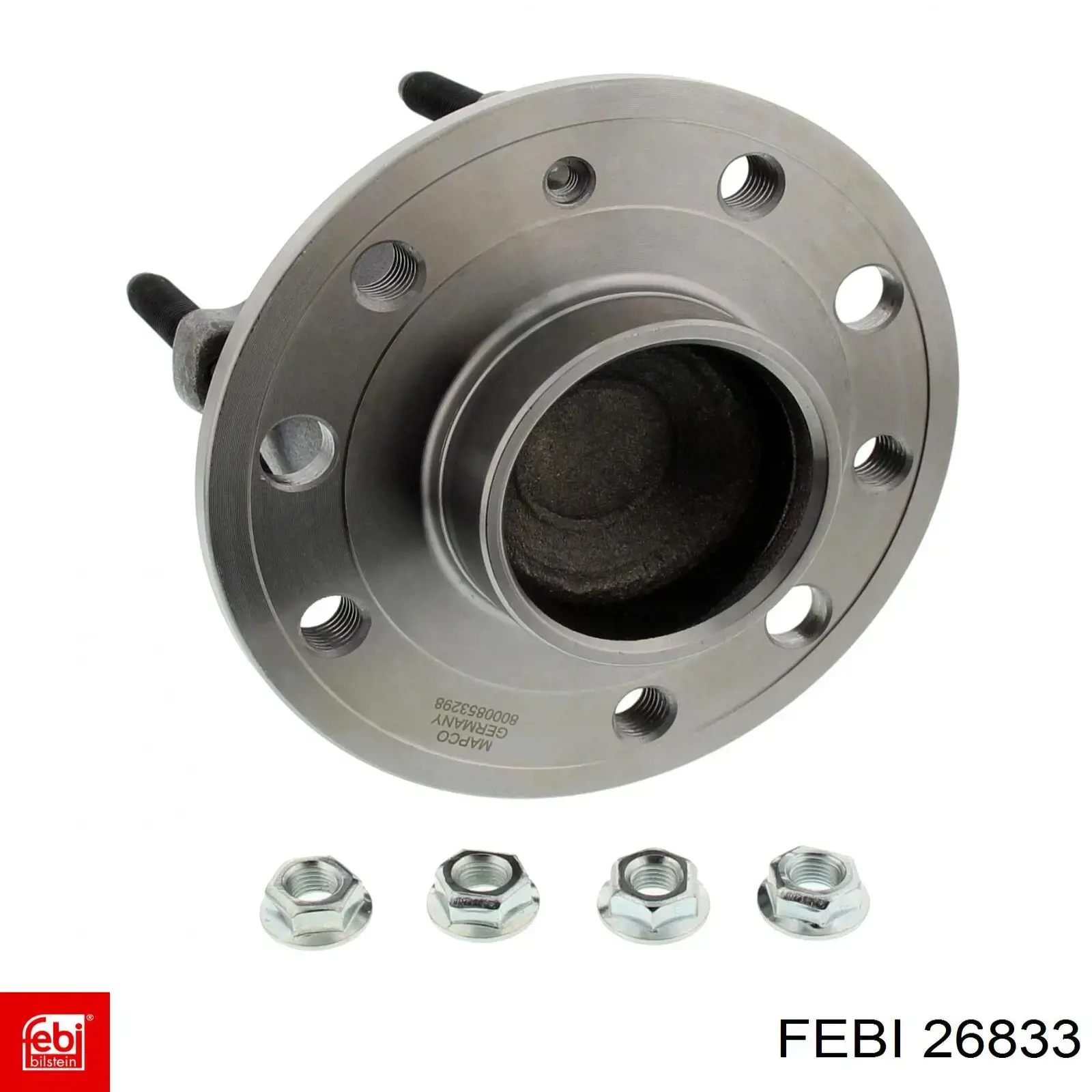 Compre 26833 Febi Mangueira do freio traseira