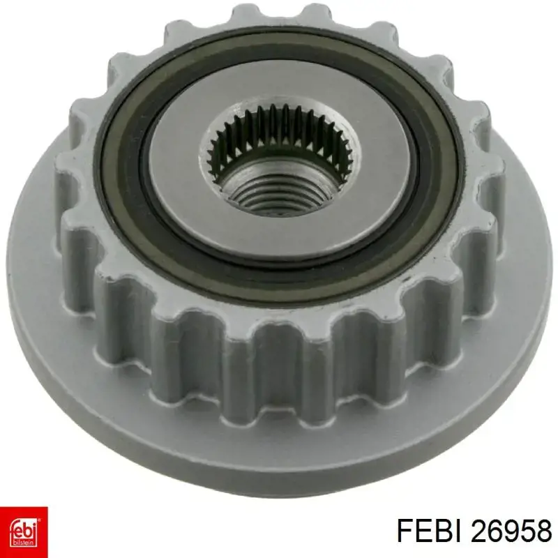 Polia do gerador Febi 26958 preço, a partir de 50,74 USD