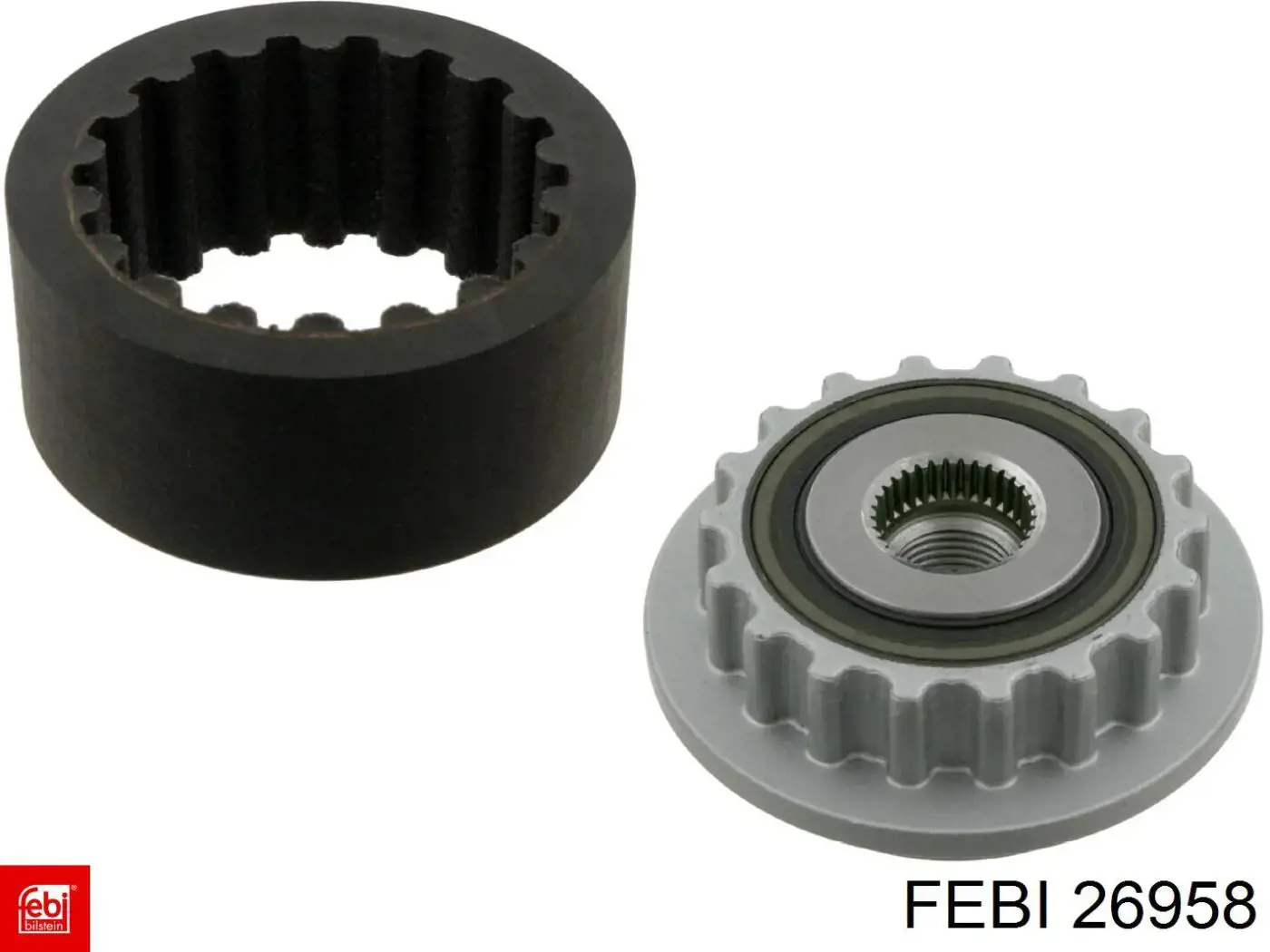 Compre 26958 Febi Polia do gerador
