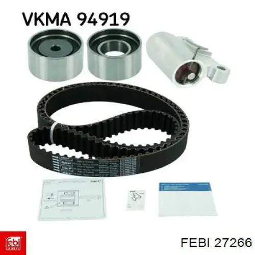 Compre 27266 Febi Correia do mecanismo de distribuição de gás, kit