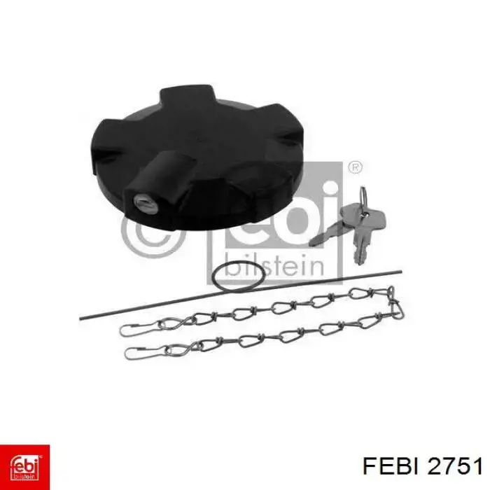 Coxim (suporte) dianteiro de motor Febi 2751