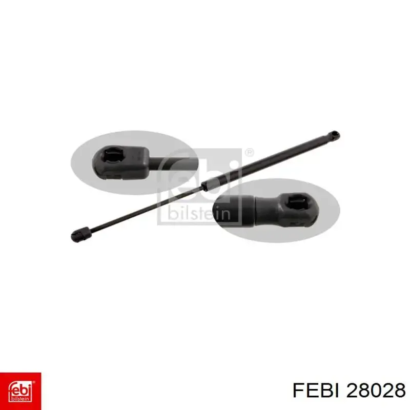 Amortecedor de tampa de porta-malas (de 3ª/5ª porta traseira) Febi 28028 preço, a partir de 13,44 USD