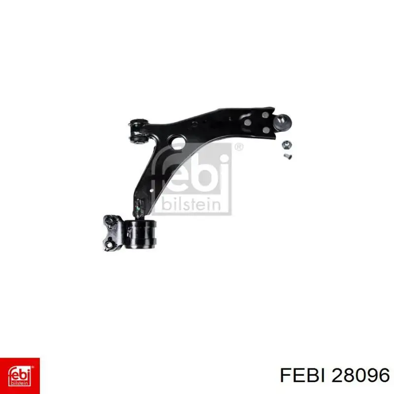 Braço oscilante inferior direito de suspensão dianteira Febi 28096 preço, a partir de 84,76 USD