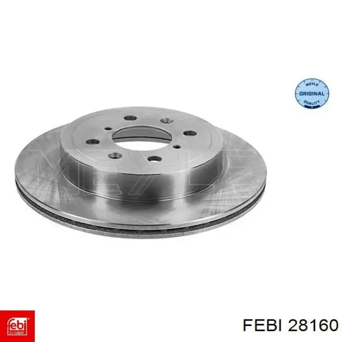Disco do freio dianteiro Febi 28160 preço, a partir de 30,38 USD