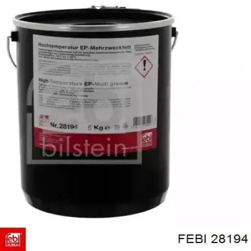 Lubrificante para os rolamentos e juntas homocinéticas Febi 28194 preço, a partir de 65,45 USD
