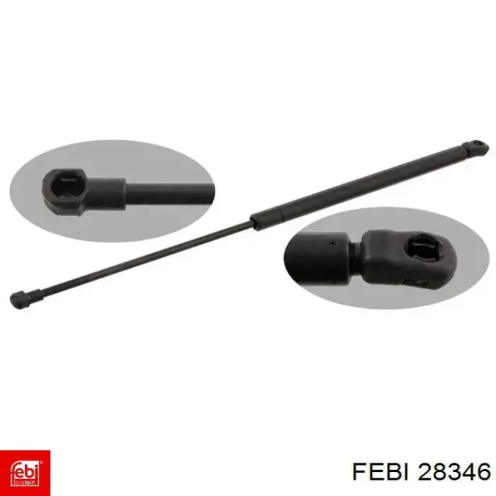 Amortecedor de tampa de porta-malas (de 3ª/5ª porta traseira) Febi 28346 preço, a partir de 34,76 USD