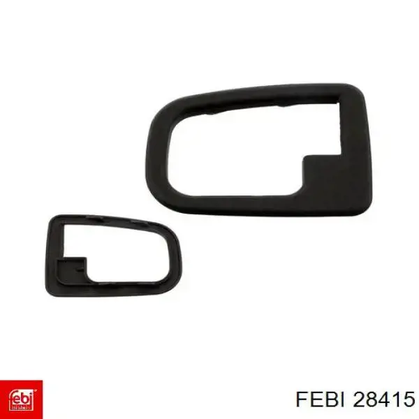 Cobrimento de maçaneta interna da porta dianteira esquerda Febi 28415 preço, a partir de 5,26 USD