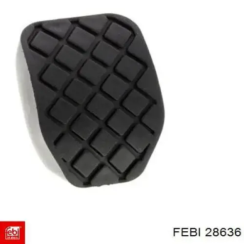 Compre 28636 Febi Placa sobreposta de pedal de embraiagem