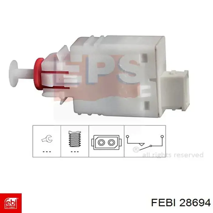 Sensor de ativação de embraiagem Febi 28694 preço, a partir de 14,14 USD