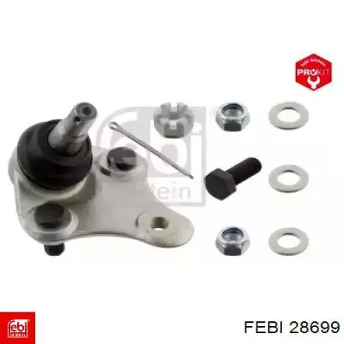 Suporte de esfera inferior Febi 28699 preço, a partir de 28,28 USD