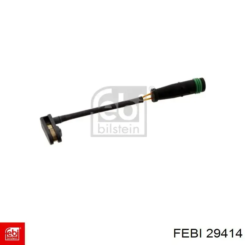 Compre 29414 Febi Sensor dianteiro de desgaste das sapatas do freio