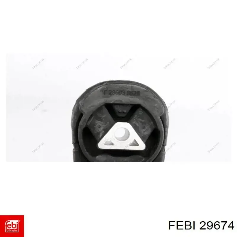 Compre 29674 Febi Coxim (suporte) traseiro de motor