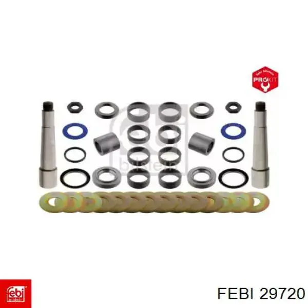 Kit de reparação do pivô de extremidade do eixo Febi 29720 preço, a partir de 169,26 USD