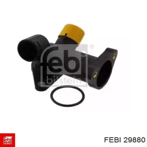 Flange do sistema de esfriamento (união em T) Febi 29880 preço, a partir de 7,96 USD
