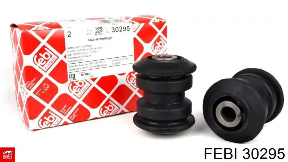 Bloco silencioso dianteiro do braço oscilante inferior Febi 30295 preço, a partir de 11,51 USD