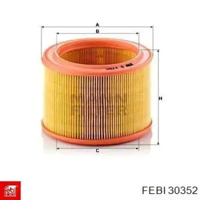 Compre 30352 Febi Filtro de ar
