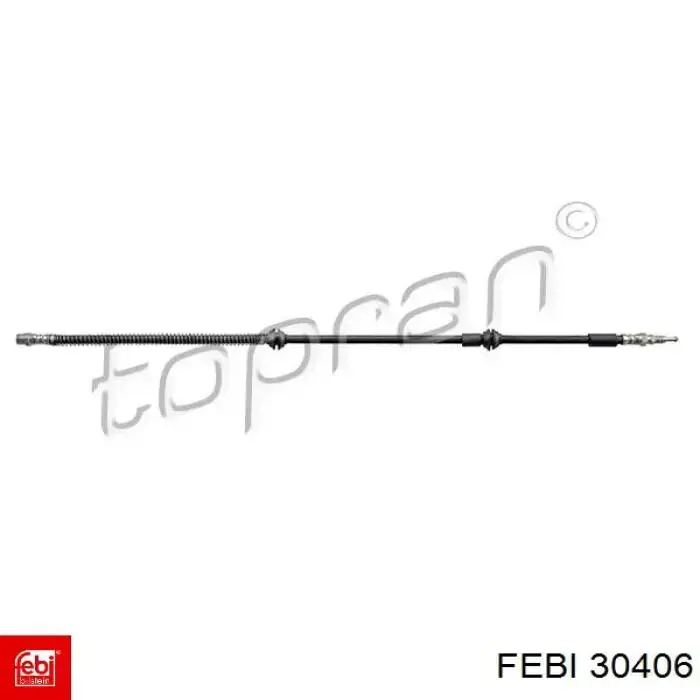 Compre 30406 Febi Mangueira do freio dianteira
