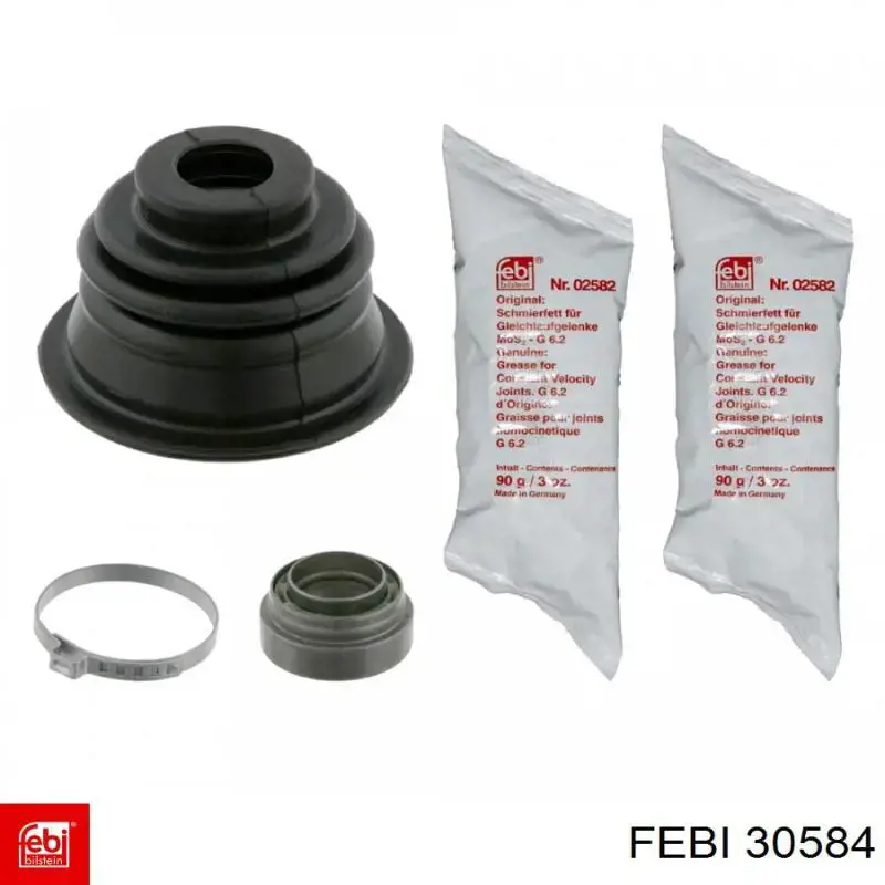 Compre 30584 Febi Rolo parasita da correia de transmissão