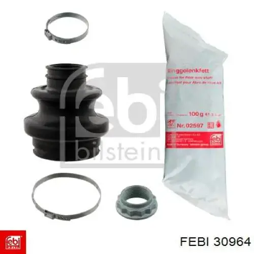 Compre 30964 Febi Bota de proteção externa de junta homocinética do semieixo traseiro