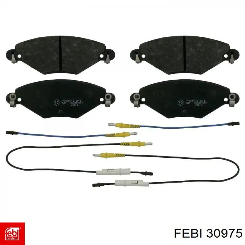 Compre 30975 Febi Bloco silencioso de viga traseira (de plataforma veicular)